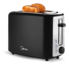 Torradeira Elétrica Automática Quicktoast Cor Preta Midea