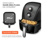 Fritadeira Sem Óleo Air Fryer 4l Mondial 1500W AFN-40-BFT