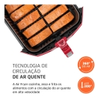 Fritadeira Sem Óleo Air Fryer 8L Mondial 1900W - AFN-80-RI