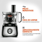 Multiprocessador Turbo Chef 9 em 1 Mondial 1000W MPN-01-BF