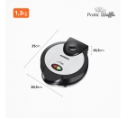 Waffle Maker, Mondial, 1200W - GW-01