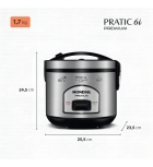 Panela Elétrica de Arroz Mondial 500W PE-43-6X