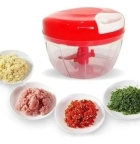 Processador manual Linha Cook 2 laminas 170mL cor vermelho