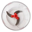 Processador manual Linha Cook 2 laminas 170mL cor vermelho