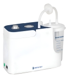 Aspirador De Fluídos E Secreções 16 L Aspiramed Dellamed Cor Branco e Azul