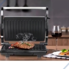 Grill e Sanduicheira Press Grill Gourmet Ceramic Inox Tostex Preto BK-GRL750-220 Bak 750W