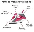 Ferro Passarvapor Black+decker Fx2200 Antiaderente1200w