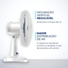 Ventilador De Mesa 30cm Super Power 6 Pas Mondial