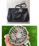 Mini Ventilador Berço Carrinho De Bebe Portatil Articulavel