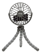 Mini Ventilador Berço Carrinho De Bebe Portatil Articulavel