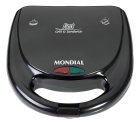 Sanduicheira Grill Antiaderente 750 Watts Preta S-12 Mondial Cor Preto