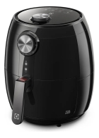 Air fryer Fritadeira Sem Óleo Elétrica Electrolux 3,2L Total Cesto Removível Com Timer 1400W Eaf15 Efficient Por Rita Lobo Preta