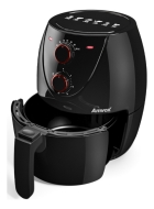 Fritadeira Air Fryer 4,5l Potente 1400w Amvox Arf 1205 Cor Preto