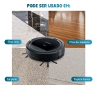 Robô Aspirador De Pó Mondial Pratic Clean Rb11 Cinza Cor Preto
