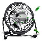 Mini Ventilador Usb Metal Mesa Computador Portátil e Silencioso