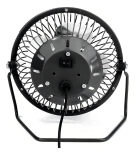 Mini Ventilador Usb Metal Mesa Computador Portátil e Silencioso