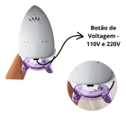 Mini Ferro Viagem E Vertical Steamer Vapor 2 Em 1 Lm Cor Lil&aacute;s