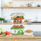 Panela À Vapor Elétrica Ariete Healthy Steam 800w Potencia Cor Branco Frequência 60hz