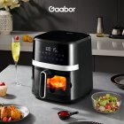 Air Fryer Fritadeira Elétrica Touch Jumbo Gaabor 5,5l 1500w Cor Cinza-escuro