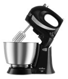 Batedeira Britânia Diamante Inox Turbo Duo 4,3l 550w Cor Preto