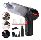 Aspirador De P&oacute; Port&aacute;til Limpeza Automotiva Filtro Lav&aacute;vel