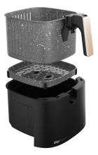 Fritadeira Elétrica Antiaderente WAP Mega Family Air Fryer 7.1 Litros 1700W