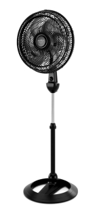 Ventilador de Coluna BVT466 Maxx Force 3 velocidades 160W Cor Preto Britânia