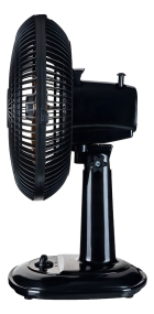 Ventilador De Mesa 30cm Turbo Preto/bronze Ventimais Cor Da Estrutura Preto Cor Das Pás Bronze Material Das Pás Plástico Quantidade De Pás 6