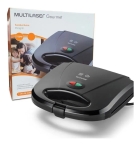 Sanduicheira Multilaser Grill Gourmet 750w Preta Ce043 Cor Preto