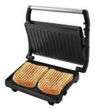 Sanduicheira el&eacute;trica Brit&acirc;nia Press Press BGR27I cor preto inox