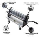 Cilindro Manual Super Doro 35 Cm + Kit Fechador De Pastel