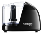 Mini Triturador Processador de Alimentos Elétrico Preto Lenoxx