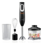 Mixer E Processador Mallory Trikxer Chefpro 500w Black Inox Cor Preto