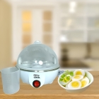 Cozedor De Ovos Portátil Elétrico Cozinha A Vapor Cor Branco