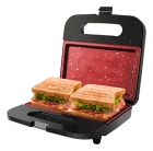 Sanduicheira E Grill Britânia Bgr16 2 Em 1 Redstone 750w Cor Preto com Prata