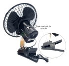 Ventilador Automotivo Caminhão Carro Vans Trailers 12v 8 Pol