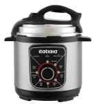 Panela De Press&atilde;o El&eacute;trica Itatiaia Essencial 3l 700w Inox Preto