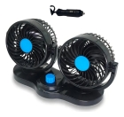 Mini Ventilador Carro Automotivo Portatil 12v Ponta Material Diâmetro 12 cm