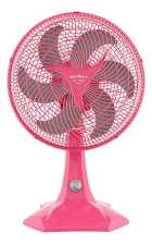 Ventilador Britânia Rosa 60w Hélice Com 6 Pás Bvt304