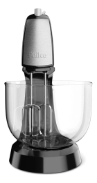 Batedeira Crome Base Cristal Duo Turbo PHI-CROMEBASE-D-P 550W Preta Philco