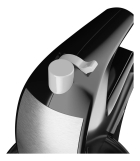 Batedeira Crome Base Cristal Duo Turbo PHI-CROMEBASE-D-P 550W Preta Philco