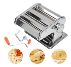 Máquina De Macarrão Espaguete Talharin Lasanha Aço Inox Cor Cor Prateado
