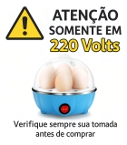 Cozedor Ovos El&eacute;trico 220 Volts A Vapor Egg Cooker
