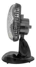 Ventilador De Mesa E Parede Personal Fan Fame 20w Preto 3 Pás Diâmetro 18cm