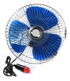 Ventilador Automotivo 8 Pol 20 Cm Trailer Caminhão Carro Cor Azul