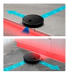 Aspirador Robô Connectgyro I5c Passa Pano Preto Midea