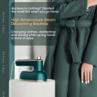 Mini Ferro El&eacute;trico Port&aacute;til Molhado E Seco Dobr&aacute;vel Cor Verde