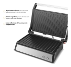 Grill Philco 2 Em 1 Pgr32 Chapa Com Abertura 180° Cor Preto com Inox