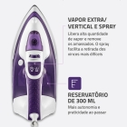 Ferro a Vapor Ceramic Express, Mondial, 200W - F-40
