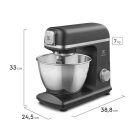 Batedeira Planetária Expert Kmp70 800w 5l Preta Electrolux Cor Preto Frequência